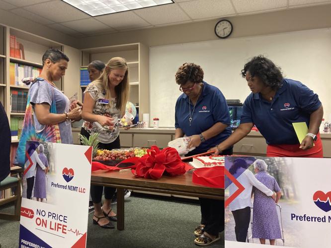 Preferred NEMT ribbon cutting