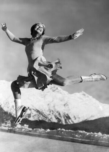Norvegian Sonja Henie was the first woman skater to compete in white boots