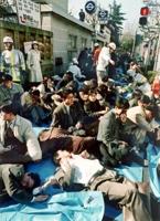 On March 20, 1995, Aum members released sarin on five Tokyo subway trains, killing 14 people and sickening thousands more
