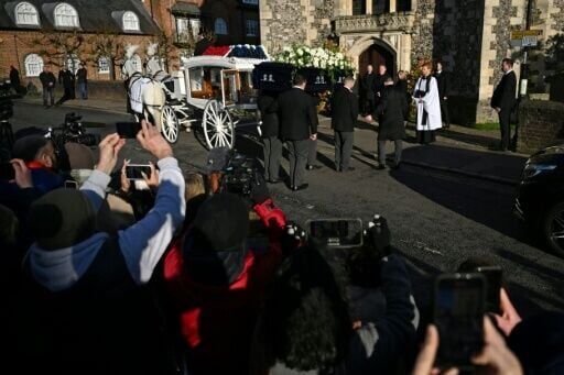 One Direction stars attend Liam Payne's funeral in UK