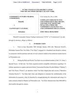 CFTC complaint