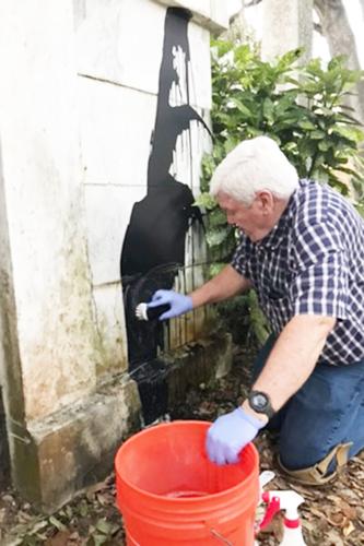 Vandals deface William Rufus King mausoleum at Old Live Oak Cemetery