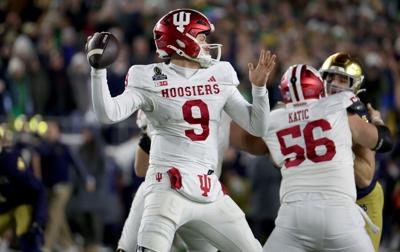 Agent: Indiana QB Kurtis Rourke played season with torn ACL