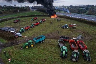 The deal has provoked farmers' protests in several countries, including France