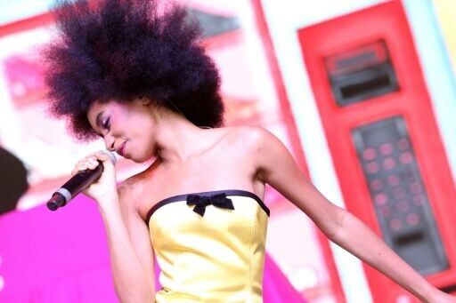 British songwriter flowerovlove performed on the third day of Coachella