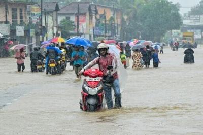 Sri Lanka is in its northeast monsoon season, but rainfall has intensified because of Cyclone Ditwah