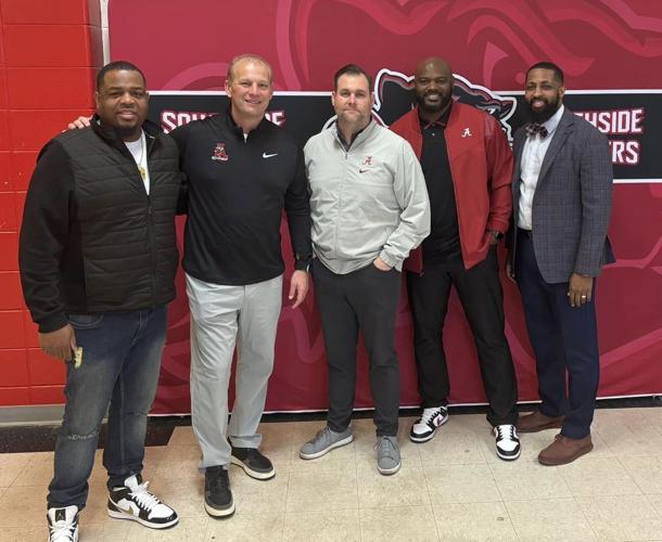 UA's new coach Kalen DeBoer, Georgia's Kirby Smart and others visit Southside High