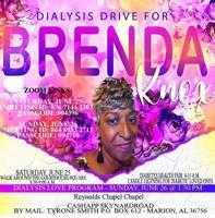 Dialysis drive for local slated for June 25, 26