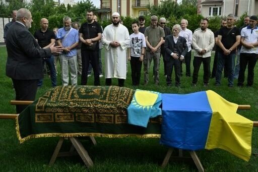 Ukraine was their refuge. Then came war, and her husband's killer