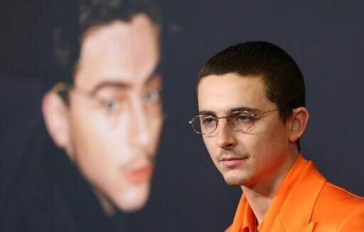 US-French actor Timothee Chalamet attends the New York premiere of 'Marty Supreme'