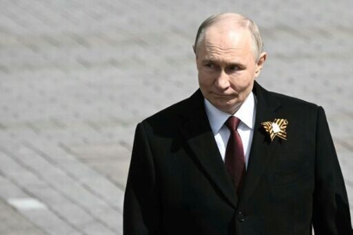 Putin hails troops in Ukraine as allies attend WWII parade