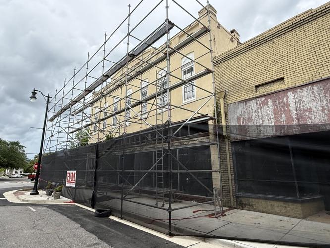George's building under construction