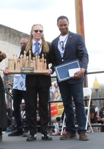 Award to Jesse Jackson son