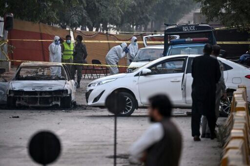 At least 12 people were killed and 25 wounded in the suicide bombing