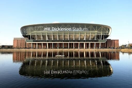 Everton's new Hill Dickinson Stadium in the British port of Liverpool is drawing in the crowds, as the club seeks to boost revenues
