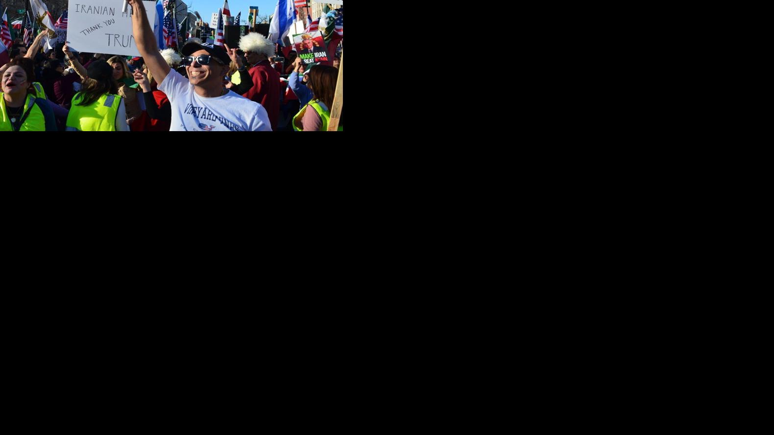 Iranians celebrate U.S. strikes, Khamenei's death