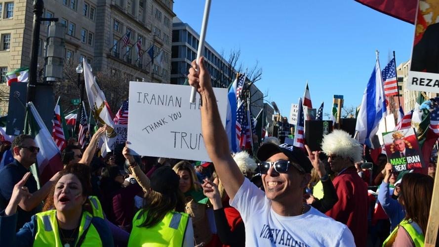 Iranians celebrate U.S. strikes, Khamenei's death