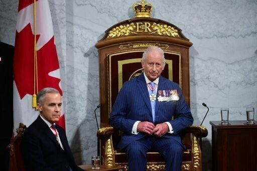 King Charles says Canada 'strong and free' as Trump looms