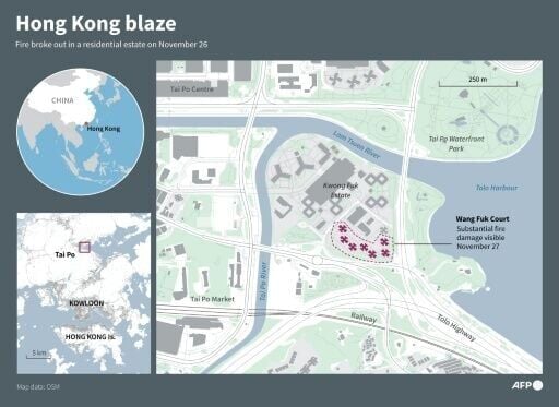 Hong Kong blaze