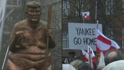 Trump threatens Europe with tariffs over Greenland as protesters rally