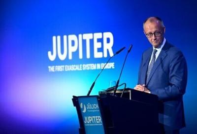 German Chancellor Friedrich Merz inaugurates Europe's fastest supercomputer, Jupiter