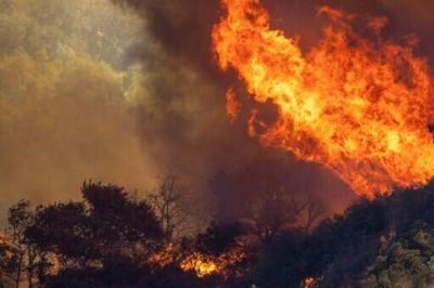 Serious wildfires hit the United States in 2021