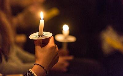 Candlelight vigil