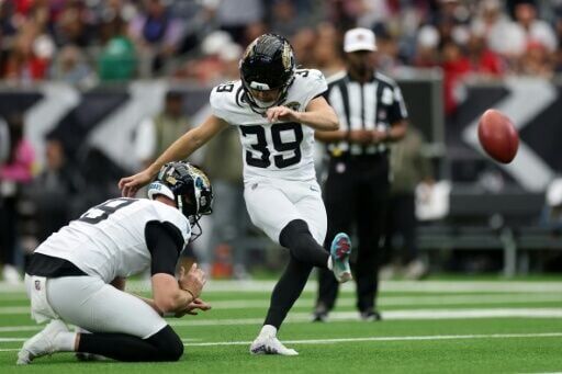 Cam Little of the Jacksonville Jaguars holds the all-time NFL longest field goal record