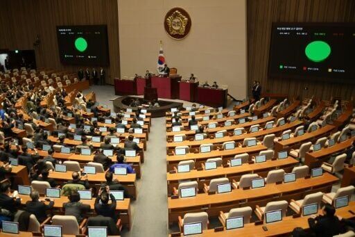 Soldiers vs office chairs: South Korea's martial law standoff