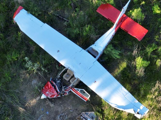 Plane crash from air 2