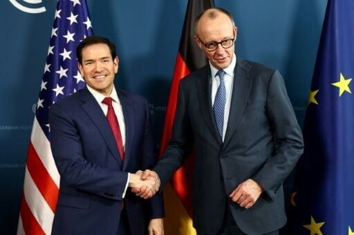 German Chancellor Friedrich Merz met US Secretary of State Marco Rubio on Friday