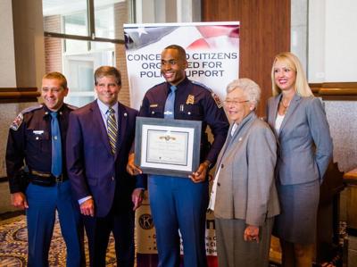 ALEA trooper recognized as Trooper of the Year 2022 at Kiwanis Club of Montgomery