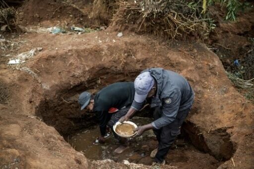 Springs township has become the epicenter of a gold rush in South Africa