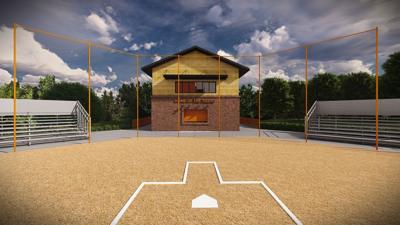 MMI softball press box concept