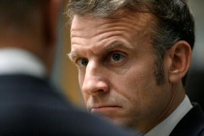 The fake 'coup' generated on line did not amuse French President Emmanuel Macron