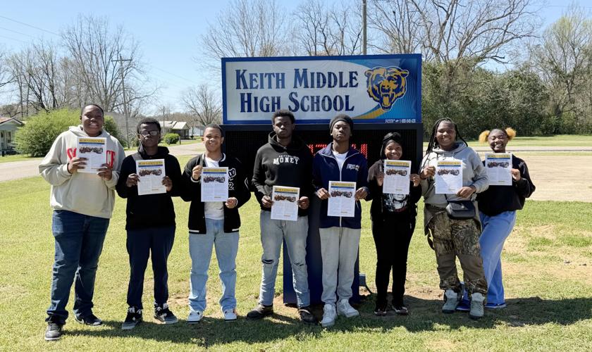 Keith High journalism class hands out their first newspaper