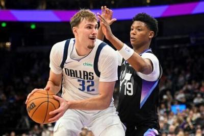 Teenager Cooper Flagg led the Dallas Mavericks to an upset defeat of the high-flying Detroit Pistons