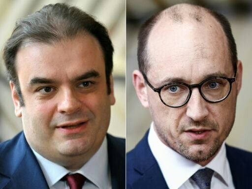 Belgian Finance Minister Vincent Van Peteghem and his Greek counterpart Kyriakos Pierrakakis are in the running to replace Ireland's Paschal Donohoe as Eurogroup head