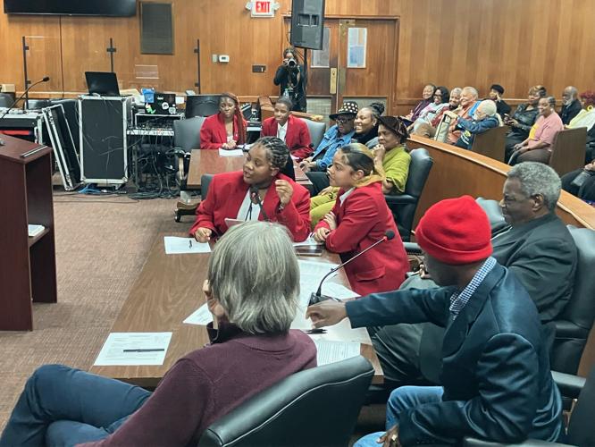 Youth Advisory board courtroom