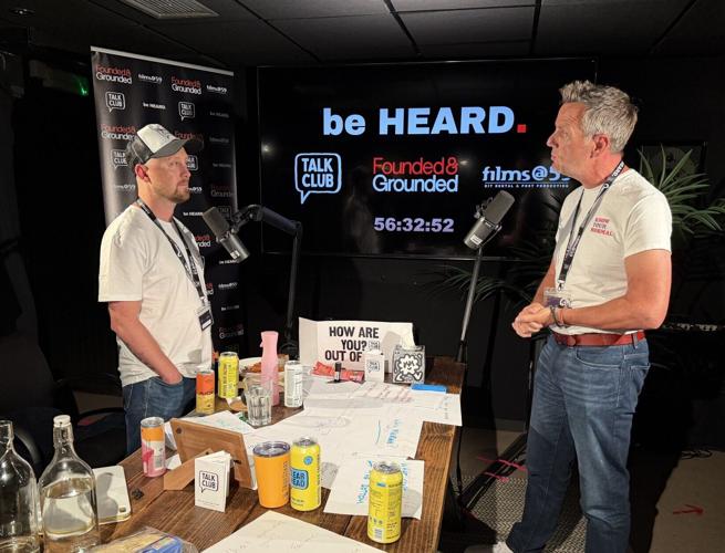 Podcaster sets world record after completing 70 interviews over 56 hours