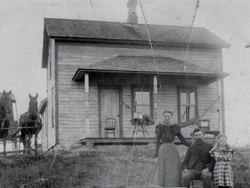 The film's discovery has taken Bill McFarland on another journey -- learning about the life of his great-grandfather William DeLyle Frisbee
