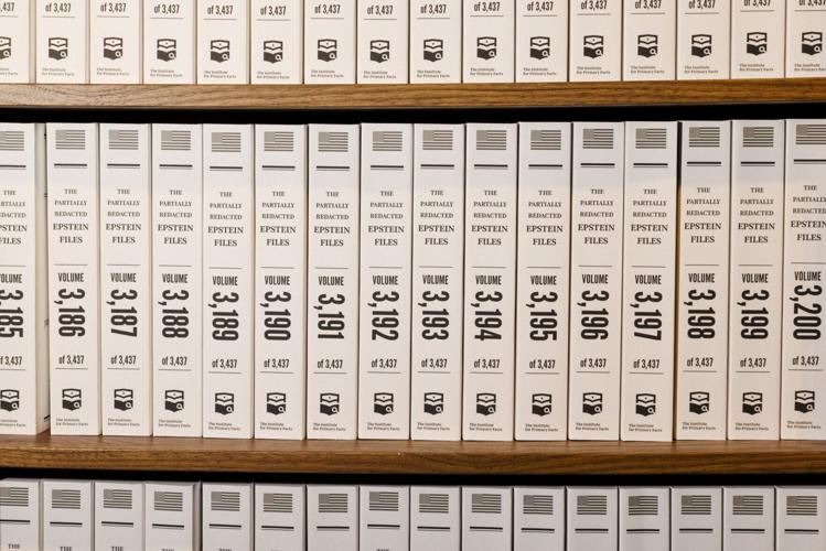Epstein ‘reading room’ showcases all 3.5m printed-out files
