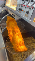 Fish and chips shop serves up huge, battered fish for $86