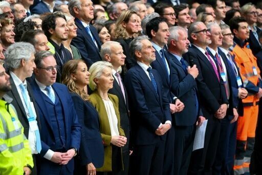 European officials met in Antwerp for an annual meeting on business and politics