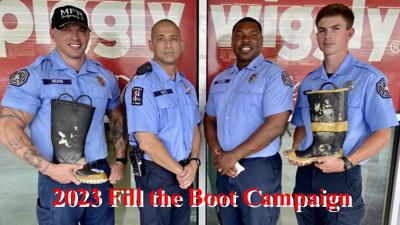 Montgomery Fire Fill the Boot campaign