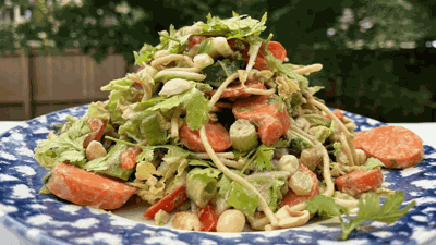 Dr. Ann’s Asian noodle salad recipe is a healthy choice for summer
