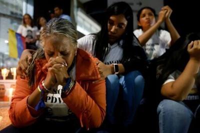 Family members have been gathered for weeks outside jails in Venezuela awaiting the release of their loved ones