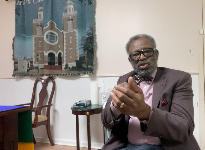 Brown Chapel pastor Leodis Strong