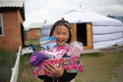 Operation Christmas Child taking 'shoebox gifts' for children in need