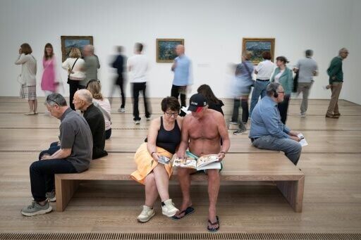 The Paul Cezanne exhibition runs until May 25